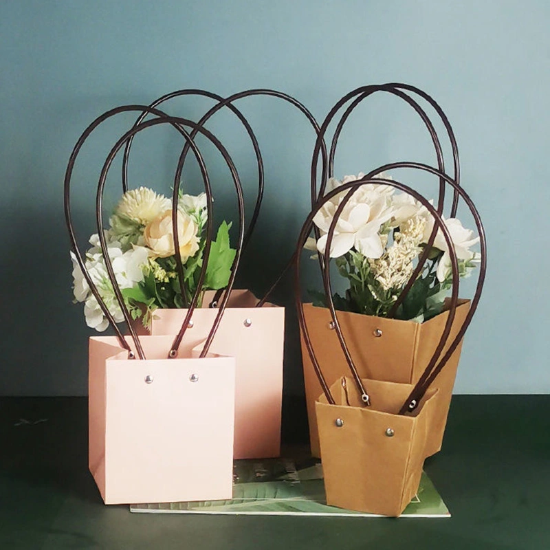 flower paper bag