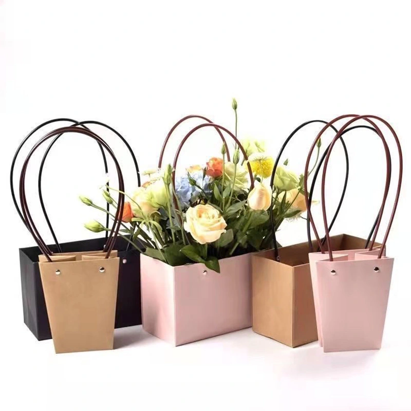 paper bag flowers