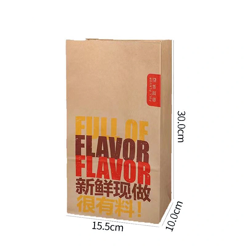 kraft food paper bag