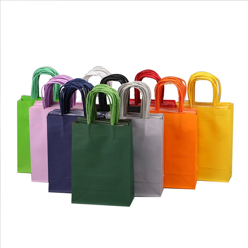 colored paper bags bulk