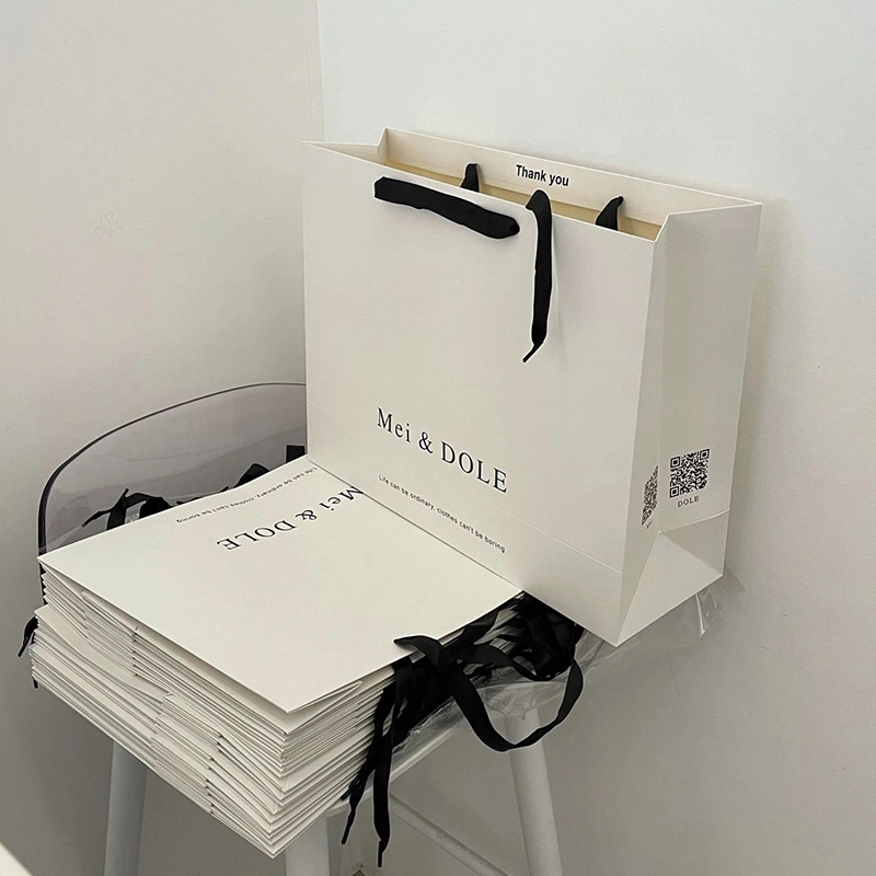 designer paper shopping bags