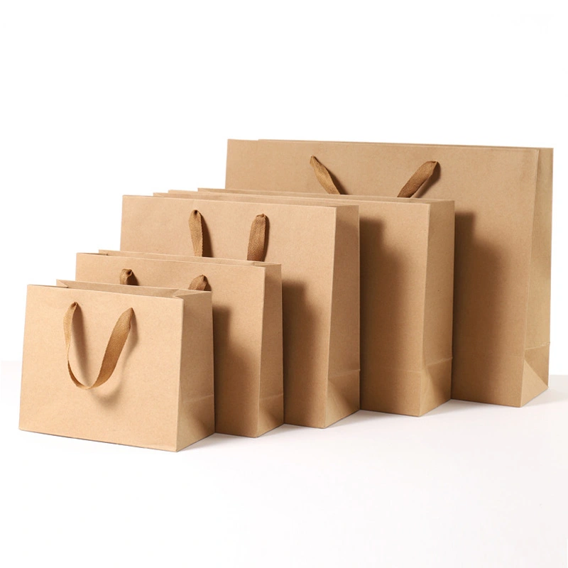 brown bags with handles