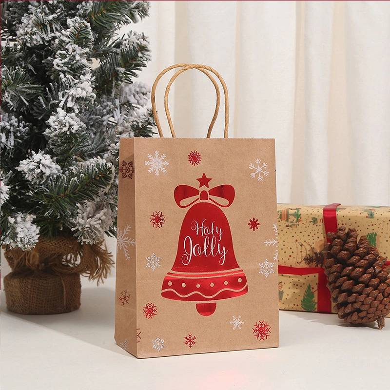 brown paper christmas bags