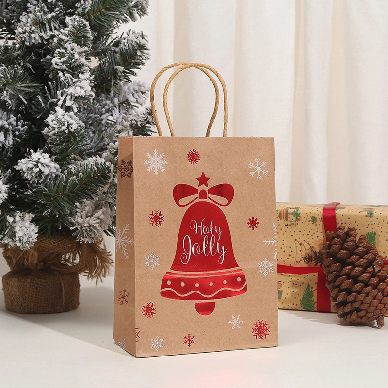 brown paper gift bags christmas