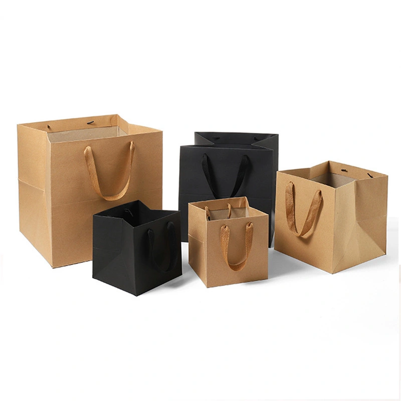 kraft paper bags with handles