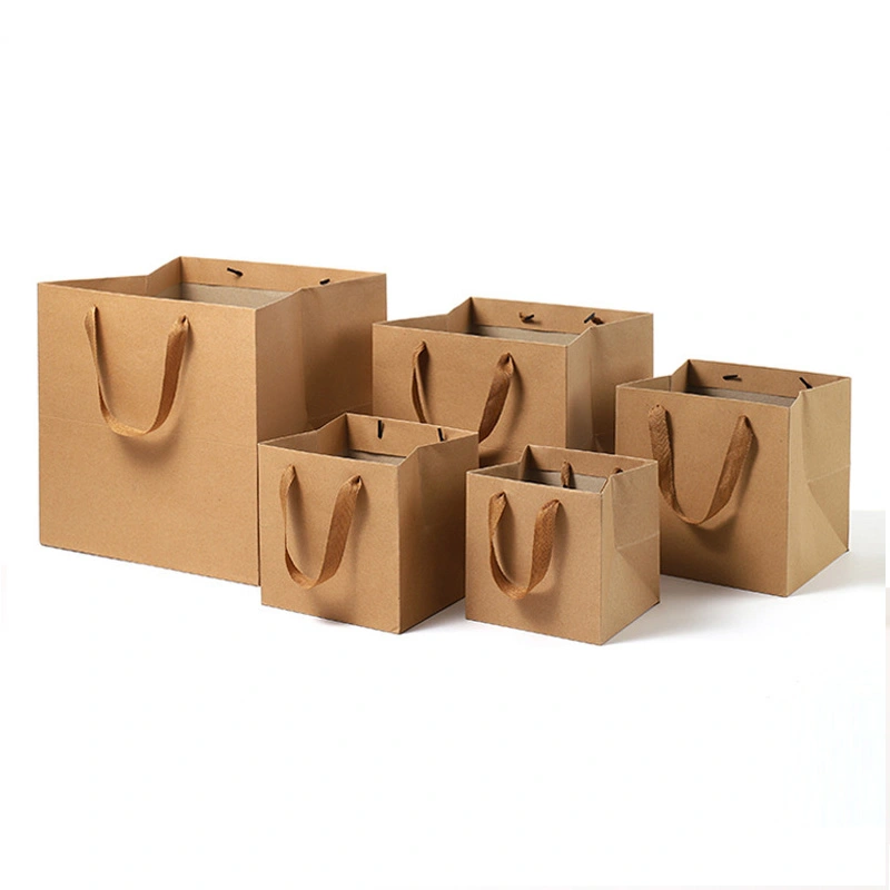 kraft shopping bags