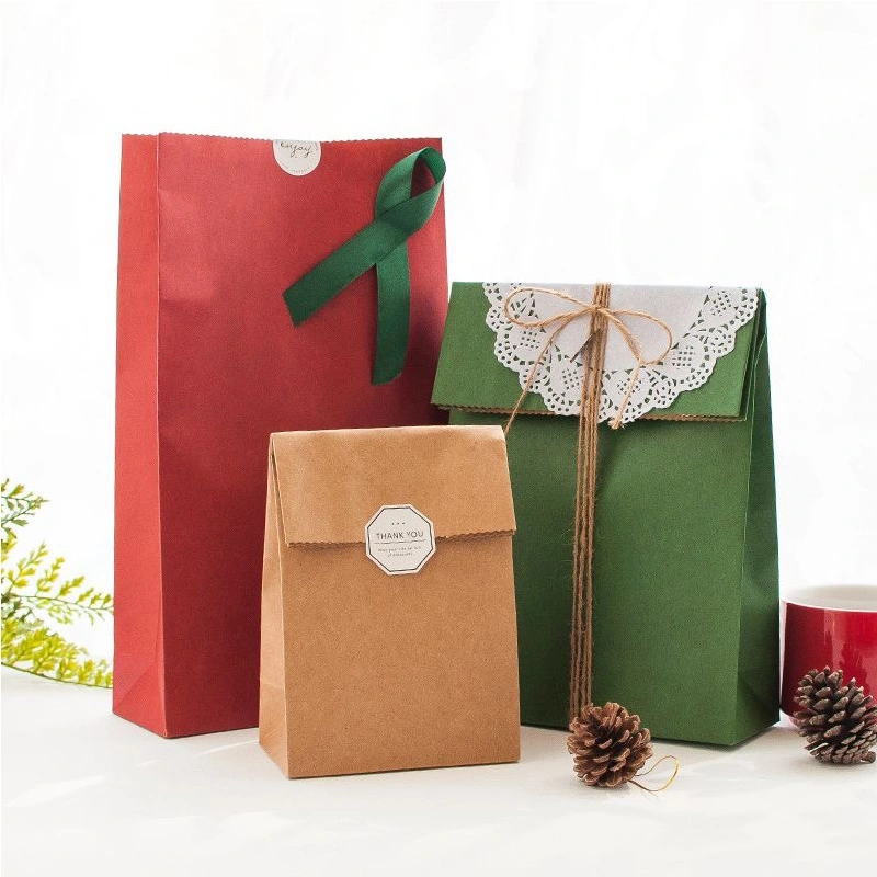 brown gift bags with handles