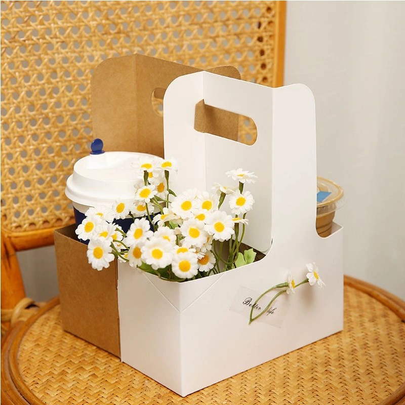 flower bouquet paper bag