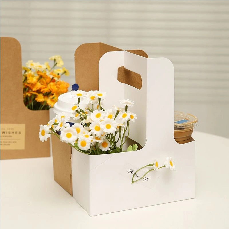 flower paper bag