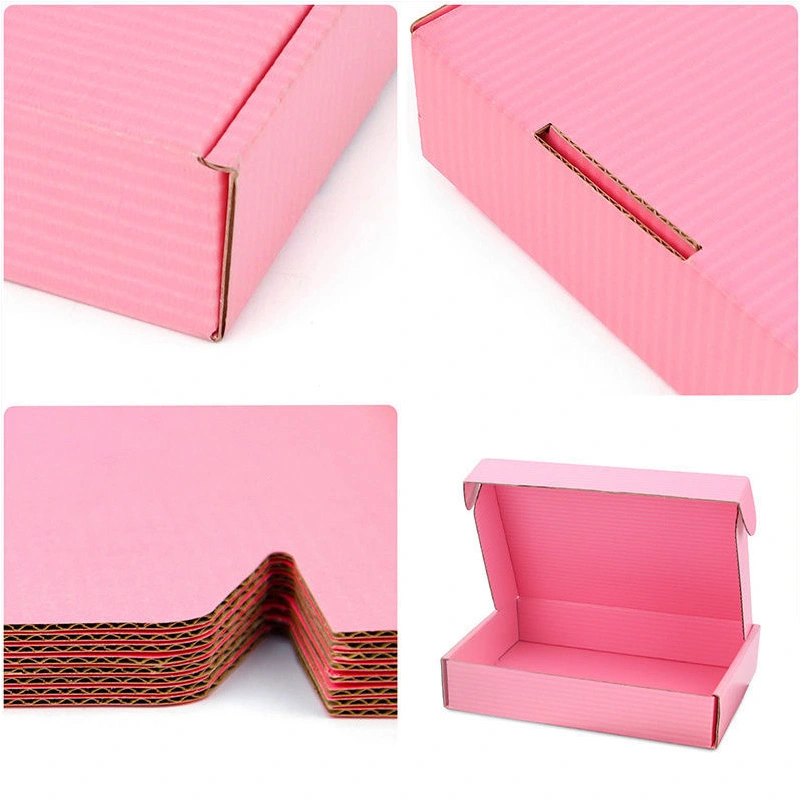 pink box mailers