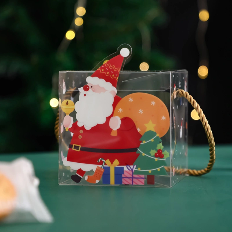 plastic christmas bags with handles