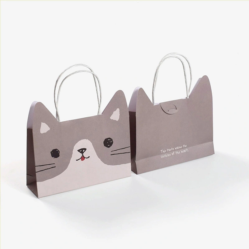white paper bags with handles paper shopping bags