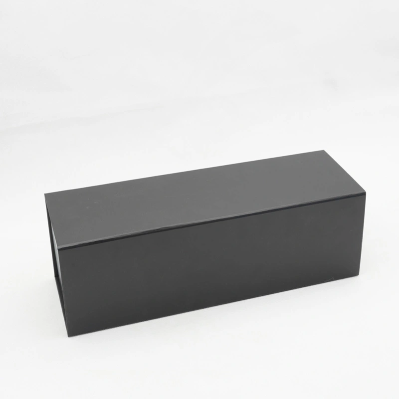 black gift box with magnetic closure