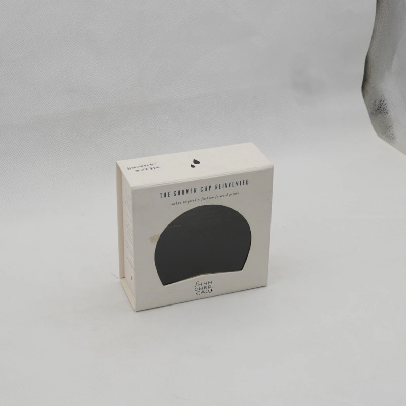 white hard gift box with magnetic closure lid