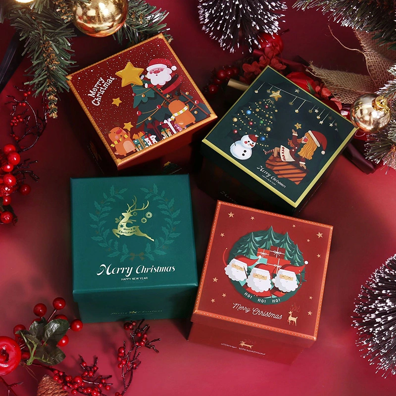 christmas gift boxes with lids large