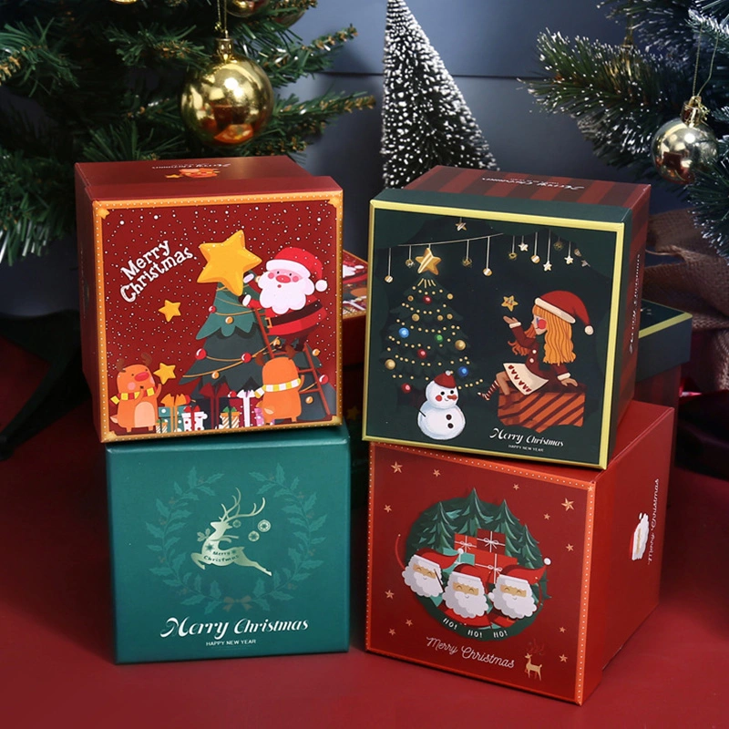 christmas gift boxes with lids presents