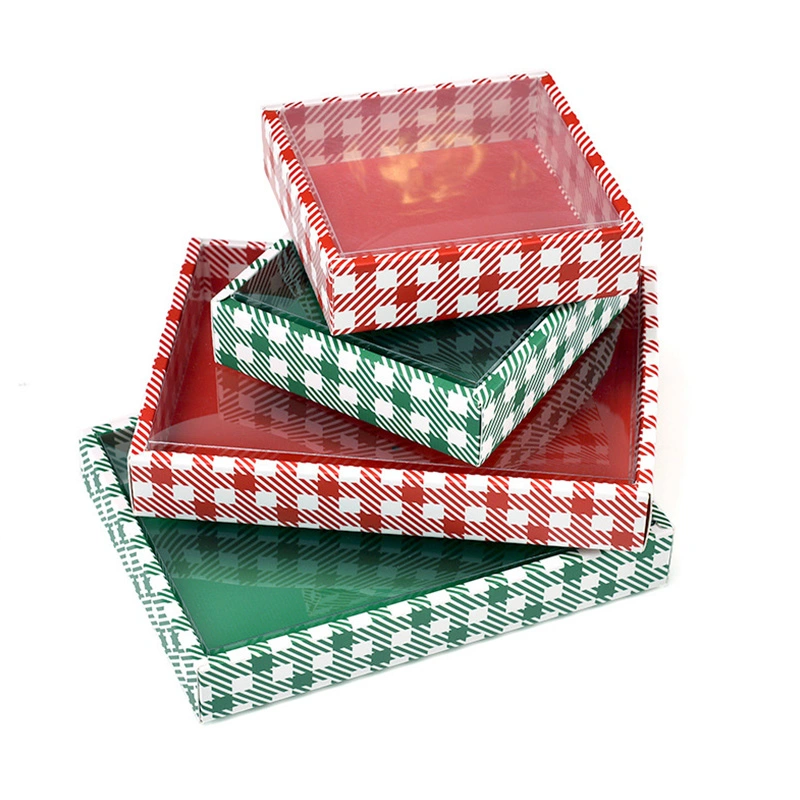 christmas ornament boxes plastic