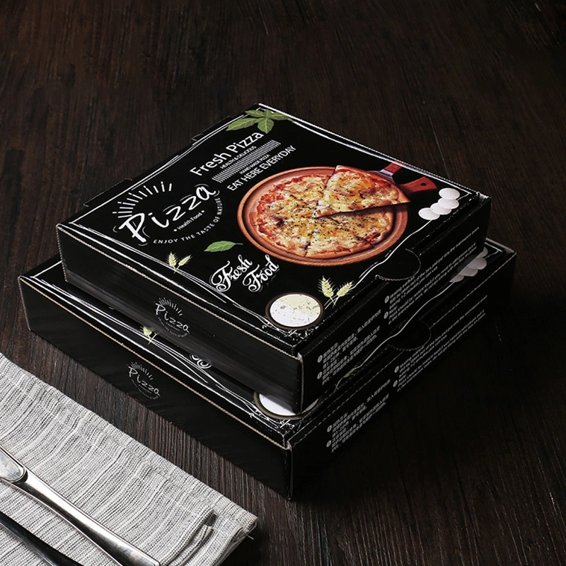 plain cardboard pizza boxes
