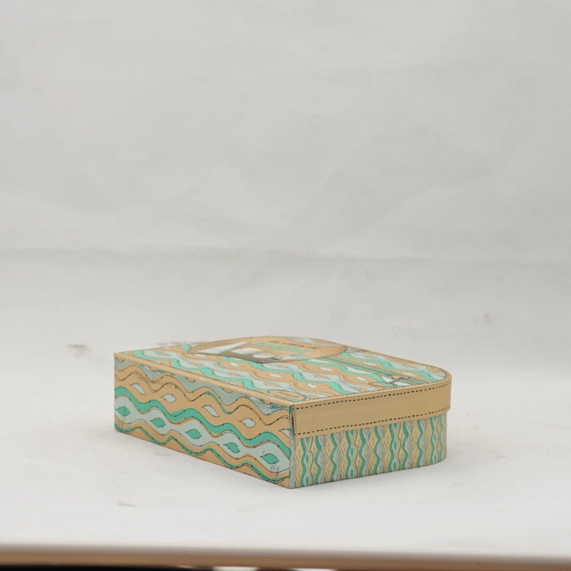 paperboard box with hinged lid