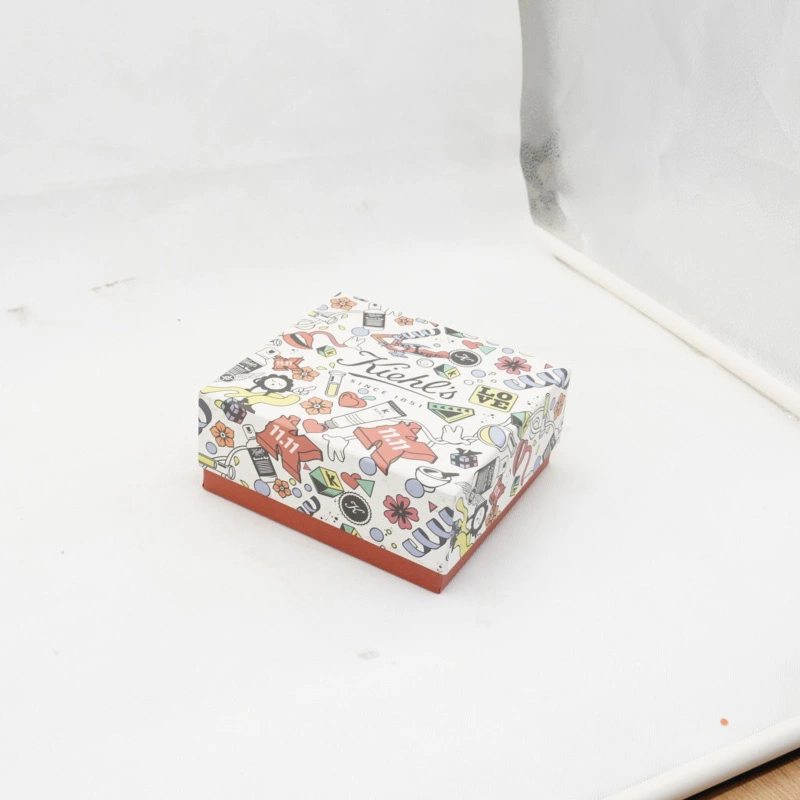 square gift boxes with lid  bow